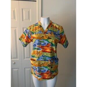 Disney The Lion King Scrub Top